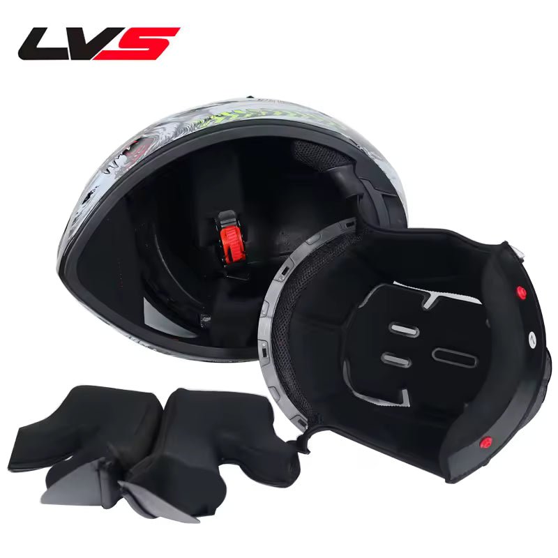 Casco de Moto Doble Visor para Hombre y Mujer