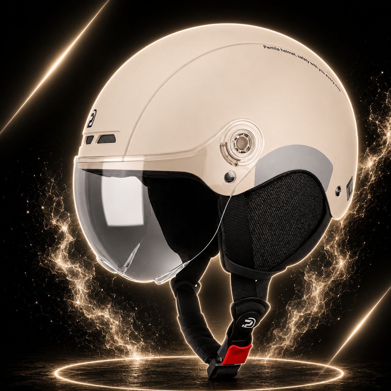 Casco ciclismo con gafas 3 en 1 MTB/carretera reflectante