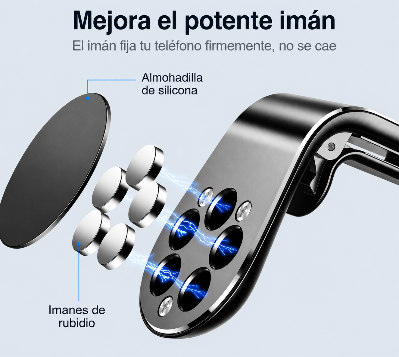SOPORTE MAGNETICO PARA REJILLA DE VENTILACION