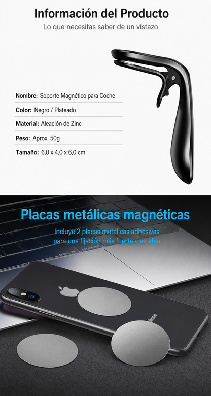 SOPORTE MAGNETICO PARA REJILLA DE VENTILACION