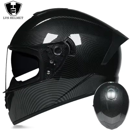 Casco de Moto Doble Visor para Hombre y Mujer