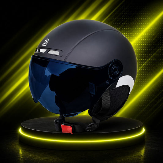 Casco ciclismo con gafas 3 en 1 MTB/carretera reflectante