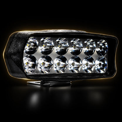 Faro LED Auxiliar Moto 8/12/16 Luces – Antiniebla Impermeable Alta Potencia