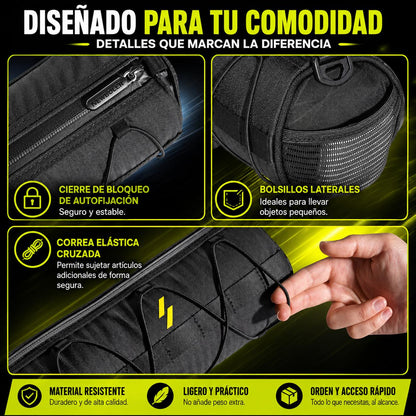 Bolso Multifunción NEWBOLER para Bicicleta – Impermeable y Portátil