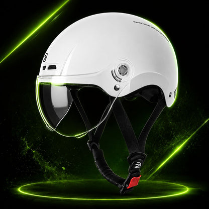 Casco ciclismo con gafas 3 en 1 MTB/carretera reflectante