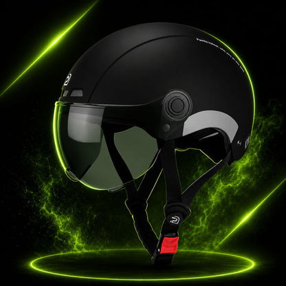 Casco ciclismo con gafas 3 en 1 MTB/carretera reflectante
