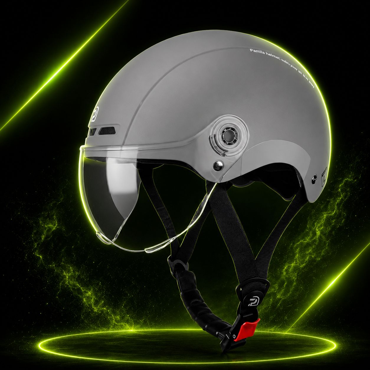 Casco ciclismo con gafas 3 en 1 MTB/carretera reflectante