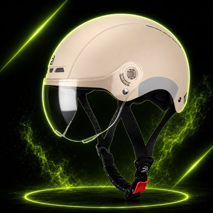 Casco ciclismo con gafas 3 en 1 MTB/carretera reflectante