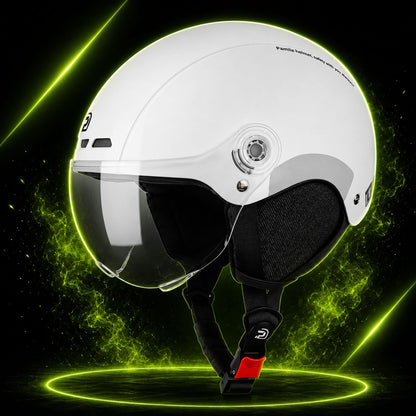 Casco ciclismo con gafas 3 en 1 MTB/carretera reflectante