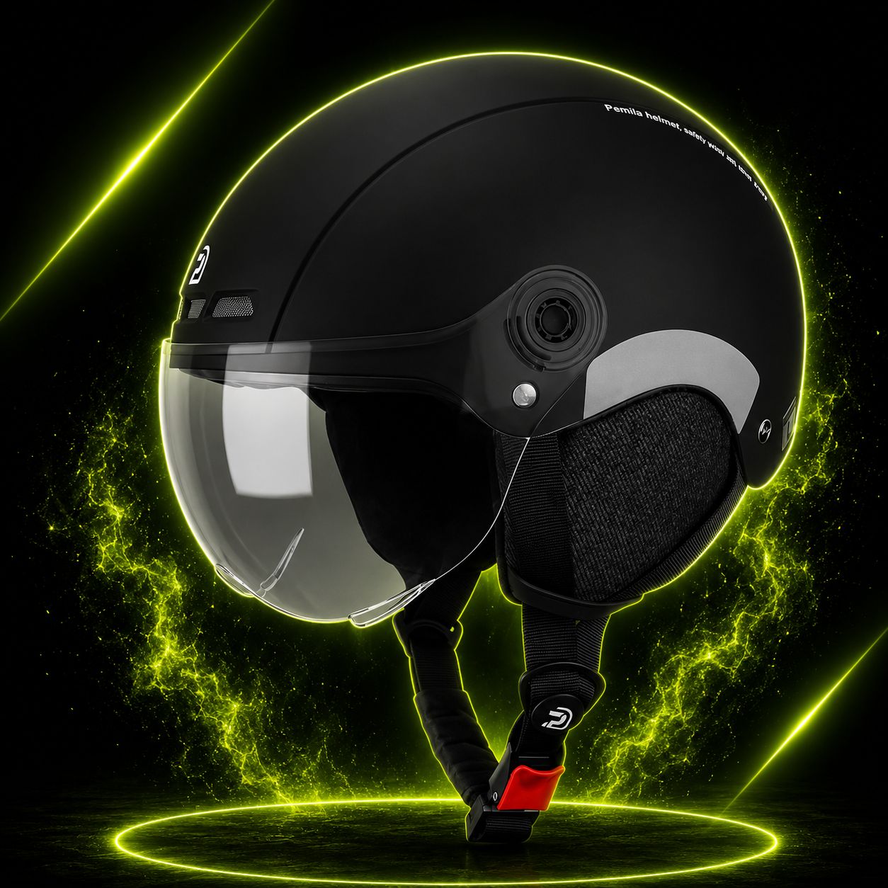Casco ciclismo con gafas 3 en 1 MTB/carretera reflectante