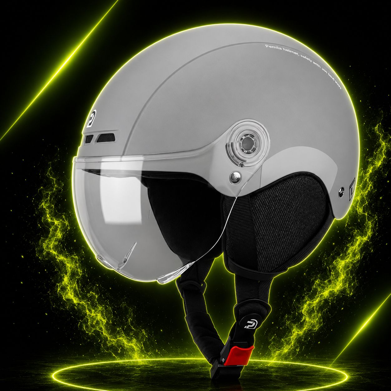 Casco ciclismo con gafas 3 en 1 MTB/carretera reflectante