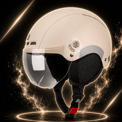 Casco ciclismo con gafas 3 en 1 MTB/carretera reflectante
