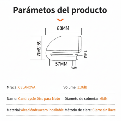 Parámetros del Producto - Español